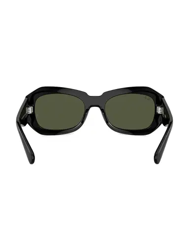 Ray-Ban Women's Beate Pillow 56MM Wrap Sunglasses - Black Dark Green | Thumbnail 4 Ray-Ban Women's Beate Pillow 56MM Wrap Sunglasses - Black Dark Green | Thumbnail 4