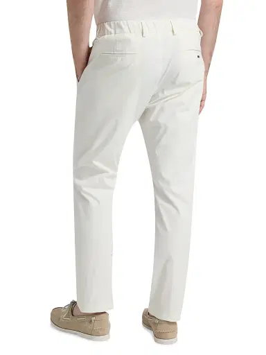 HERNO Men's Elasticized Waist Straight-Leg Pants | Thumbnail 5 HERNO Men's Elasticized Waist Straight-Leg Pants | Thumbnail 5
