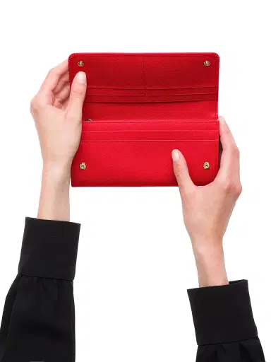 Prada Women's Large Saffiano Leather Wallet | Thumbnail 6 Prada Women's Large Saffiano Leather Wallet | Thumbnail 6