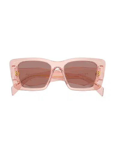 Prada Women's 51MM Butterfly Sunglasses - Translucent Peach | Thumbnail 5 Prada Women's 51MM Butterfly Sunglasses - Translucent Peach | Thumbnail 5