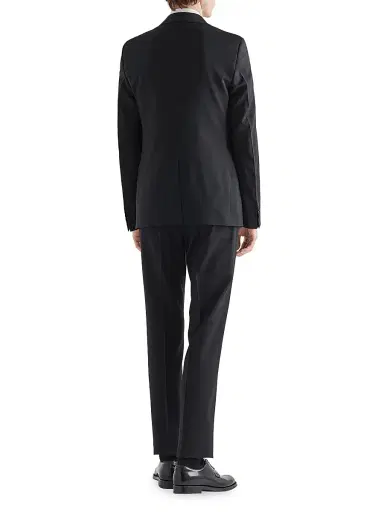 Prada Men's Single Breasted Wool and Mohair Suit - Black - Size 40 | Thumbnail 5 Prada Men's Single Breasted Wool and Mohair Suit - Black - Size 40 | Thumbnail 5