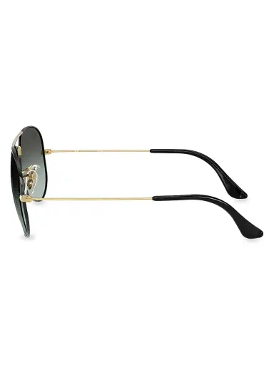 Ray-Ban Women's RB3025 62MM Original Aviator Sunglasses - Gradient Grey Gold | Thumbnail 3 Ray-Ban Women's RB3025 62MM Original Aviator Sunglasses - Gradient Grey Gold | Thumbnail 3