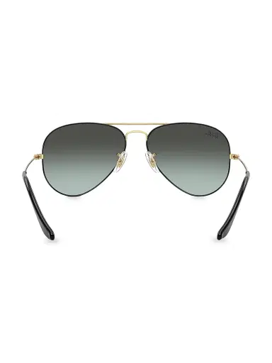 Ray-Ban Women's RB3025 62MM Original Aviator Sunglasses - Gradient Grey Gold | Thumbnail 4 Ray-Ban Women's RB3025 62MM Original Aviator Sunglasses - Gradient Grey Gold | Thumbnail 4