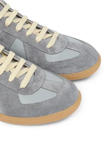 Maison Margiela Men's Replica Leather & Suede Sneakers - Griffin Gray | Thumbnail 5 Maison Margiela Men's Replica Leather & Suede Sneakers - Griffin Gray | Thumbnail 5