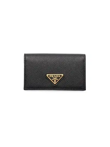 Prada Women's Saffiano Leather Card Holder | Thumbnail 1 Prada Women's Saffiano Leather Card Holder | Thumbnail 1