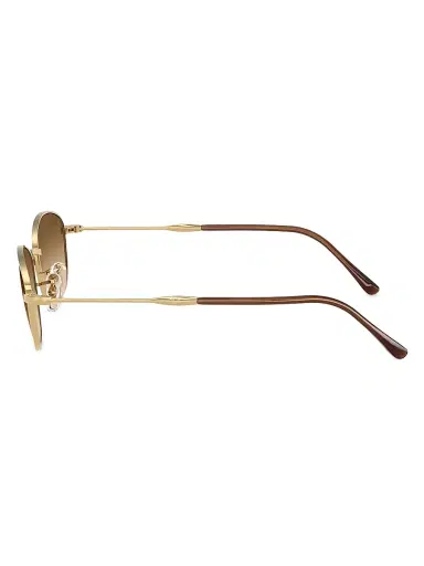 Ray-Ban Women's 0RB3749 55MM Geometric Sunglasses - Gradient Brown Gold | Thumbnail 3 Ray-Ban Women's 0RB3749 55MM Geometric Sunglasses - Gradient Brown Gold | Thumbnail 3