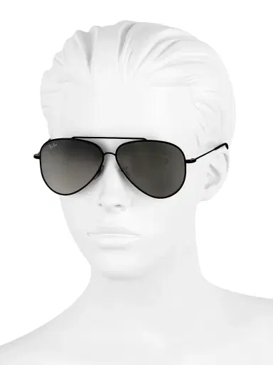 Ray-Ban Women's RBR0101S 59MM Inverted Aviator Sunglasses - Black | Thumbnail 4 Ray-Ban Women's RBR0101S 59MM Inverted Aviator Sunglasses - Black | Thumbnail 4