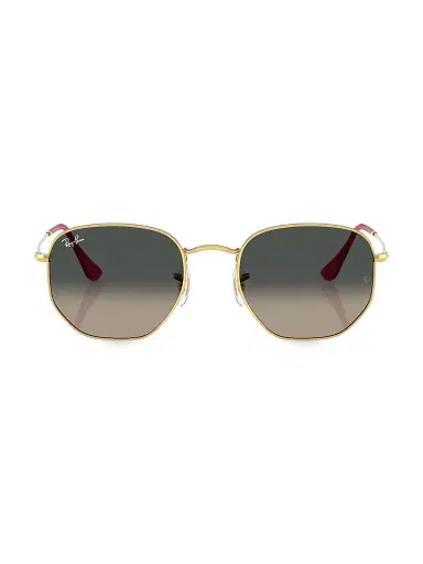 Ray-Ban Women's RB3694 55MM Geometric Sunglasses - Gradient Dark Grey Gold | Thumbnail 2 Ray-Ban Women's RB3694 55MM Geometric Sunglasses - Gradient Dark Grey Gold | Thumbnail 2