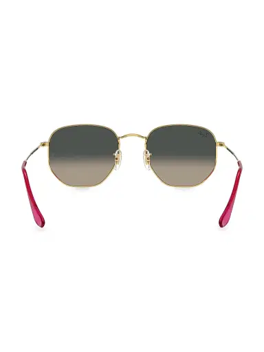 Ray-Ban Women's RB3694 55MM Geometric Sunglasses - Gradient Dark Grey Gold | Thumbnail 4 Ray-Ban Women's RB3694 55MM Geometric Sunglasses - Gradient Dark Grey Gold | Thumbnail 4
