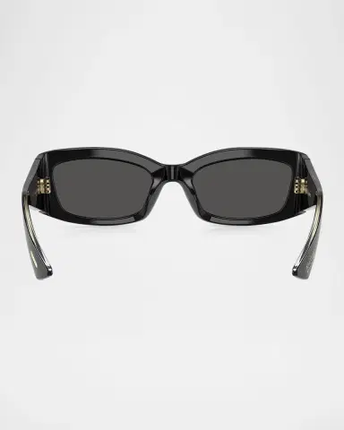 Khaite x Oliver Peoples Ov5575su Rectangle Acetate Sunglasses | Thumbnail 4 Khaite x Oliver Peoples Ov5575su Rectangle Acetate Sunglasses | Thumbnail 4