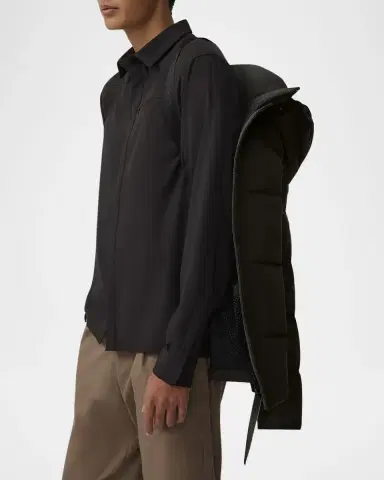Canada Goose Men 's Coated Wyndham Black Label Parka | Thumbnail 5 Canada Goose Men 's Coated Wyndham Black Label Parka | Thumbnail 5