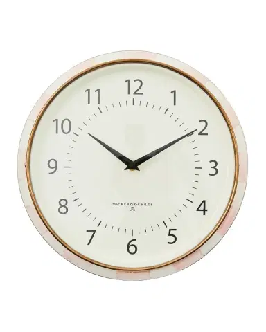MacKenzie-Childs Rosy Check School Clock | Thumbnail 1 MacKenzie-Childs Rosy Check School Clock | Thumbnail 1