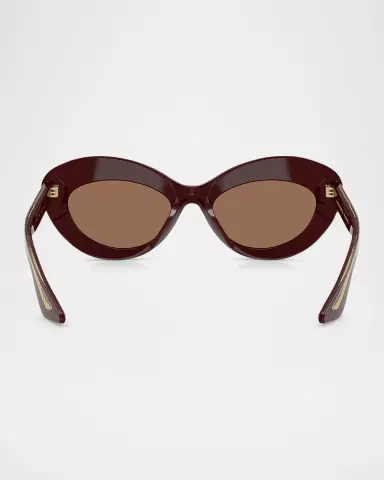 Khaite x Oliver Peoples Bold Acetate Oval Sunglasses | Thumbnail 3 Khaite x Oliver Peoples Bold Acetate Oval Sunglasses | Thumbnail 3