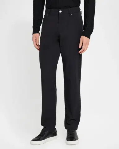 Emporio Armani Men's Stretch Five-Pocket Pants | Thumbnail 4 Emporio Armani Men's Stretch Five-Pocket Pants | Thumbnail 4