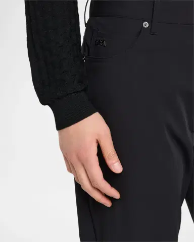 Emporio Armani Men's Stretch Five-Pocket Pants | Thumbnail 5 Emporio Armani Men's Stretch Five-Pocket Pants | Thumbnail 5