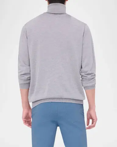Bugatchi Men 's Wool Turtleneck Sweater | Thumbnail 3 Bugatchi Men 's Wool Turtleneck Sweater | Thumbnail 3