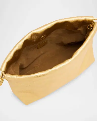Loewe Flamenco Metallic Leather Shoulder Bag | Thumbnail 3 Loewe Flamenco Metallic Leather Shoulder Bag | Thumbnail 3