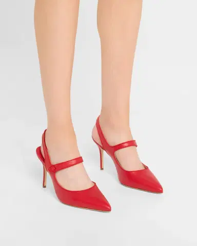 Manolo Blahnik Camparisli Leather Mary Jane Slingback Pumps | Thumbnail 2 Manolo Blahnik Camparisli Leather Mary Jane Slingback Pumps | Thumbnail 2
