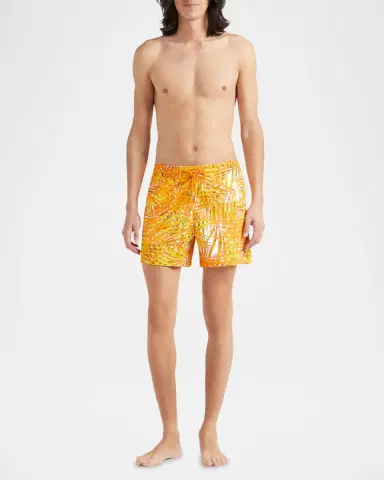 Vilebrequin Men's Palm Leaves Swim Shorts | Thumbnail 3 Vilebrequin Men's Palm Leaves Swim Shorts | Thumbnail 3