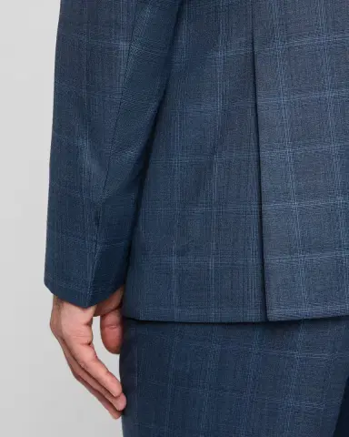 Giorgio Armani Men 's Blurred Windowpane 240G Suit | Thumbnail 9 Giorgio Armani Men 's Blurred Windowpane 240G Suit | Thumbnail 9