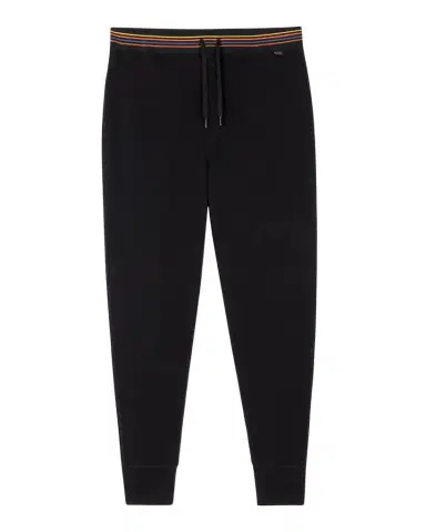 Paul Smith Men's Artist Rib Stripe-Waistband Joggers | Thumbnail 1 Paul Smith Men's Artist Rib Stripe-Waistband Joggers | Thumbnail 1