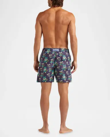 Vilebrequin Men's Landscape Turtles Swim Shorts | Thumbnail 2 Vilebrequin Men's Landscape Turtles Swim Shorts | Thumbnail 2
