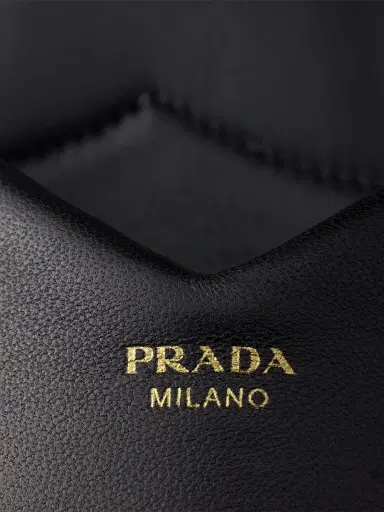 Prada Women's Nappa Leather Sandals - Black - Size 7 | Thumbnail 4 Prada Women's Nappa Leather Sandals - Black - Size 7 | Thumbnail 4
