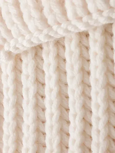 Prada Women's Wool Scarf - Beige Khaki | Thumbnail 4 Prada Women's Wool Scarf - Beige Khaki | Thumbnail 4