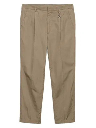 Prada Men's Cotton Pants with Key Ring - Grey | Thumbnail 1 Prada Men's Cotton Pants with Key Ring - Grey | Thumbnail 1