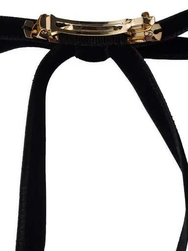 Prada Women's Velvet Hair Clip | Thumbnail 3 Prada Women's Velvet Hair Clip | Thumbnail 3