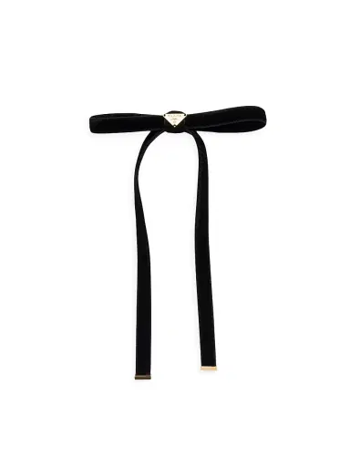 Prada Women's Velvet Hair Clip | Thumbnail 1 Prada Women's Velvet Hair Clip | Thumbnail 1