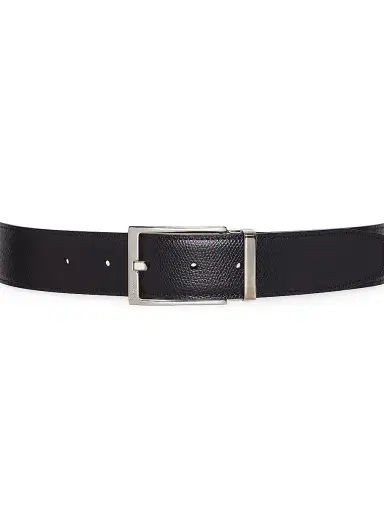 Ferragamo Men's Buckle Cut-to-Size Leather Belt - Nero Hickory - Size 38 | Thumbnail 3 Ferragamo Men's Buckle Cut-to-Size Leather Belt - Nero Hickory - Size 38 | Thumbnail 3