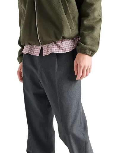 Prada Men's Wool Pants - Grey - Size 36 | Thumbnail 6 Prada Men's Wool Pants - Grey - Size 36 | Thumbnail 6