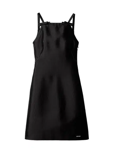 Miu Miu Women's Silk and Wool Mini-Dress - Black | Thumbnail 1 Miu Miu Women's Silk and Wool Mini-Dress - Black | Thumbnail 1