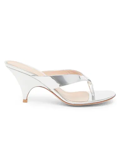 Gianvito Rossi Women's 70MM Patent Leather Sandals | Thumbnail 1 Gianvito Rossi Women's 70MM Patent Leather Sandals | Thumbnail 1