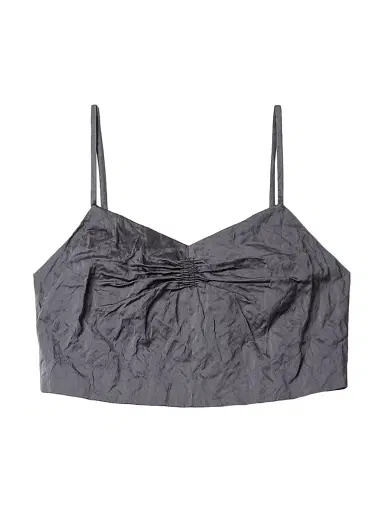 Miu Miu Women's Duchesse Top - Grey - Size 0 | Thumbnail 1 Miu Miu Women's Duchesse Top - Grey - Size 0 | Thumbnail 1