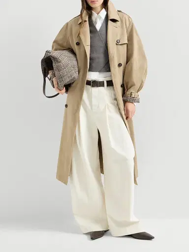 Brunello Cucinelli Women's Tropical Luxury Wool Vest | Thumbnail 6 Brunello Cucinelli Women's Tropical Luxury Wool Vest | Thumbnail 6