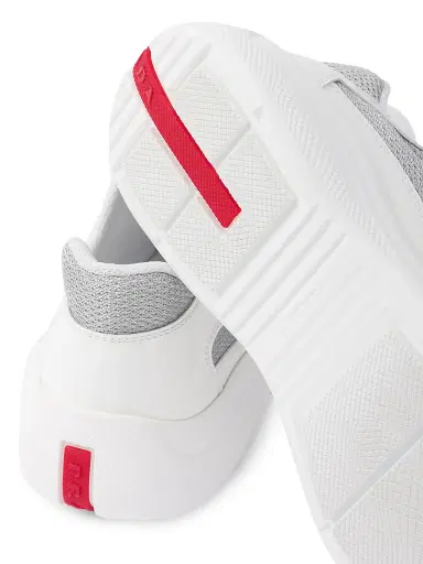 Prada Women's America's Cup Biker Fabric Sneakers - White - Size 11 | Thumbnail 6 Prada Women's America's Cup Biker Fabric Sneakers - White - Size 11 | Thumbnail 6
