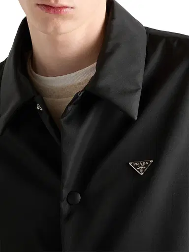Prada Men's Re-Nylon Blouson Jacket | Thumbnail 5 Prada Men's Re-Nylon Blouson Jacket | Thumbnail 5