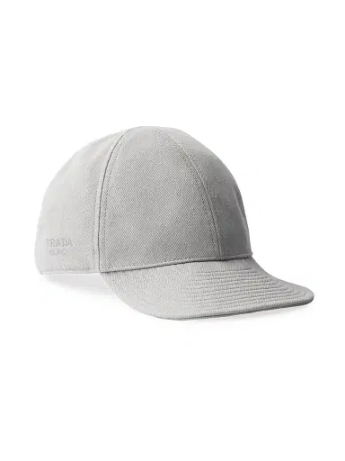 Prada Men's Denim Baseball Cap - Grey - Size XXL | Thumbnail 1 Prada Men's Denim Baseball Cap - Grey - Size XXL | Thumbnail 1