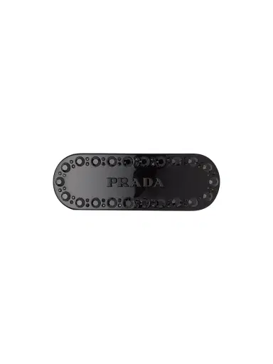 Prada Women's Plex Hair Clip | Thumbnail 1 Prada Women's Plex Hair Clip | Thumbnail 1