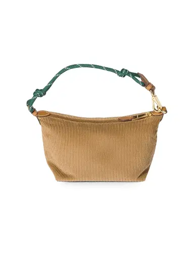 Miu Miu Women's Corduroy Pouch - Light Brown | Thumbnail 3 Miu Miu Women's Corduroy Pouch - Light Brown | Thumbnail 3