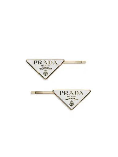 Prada Women's Metal Hair Pins | Thumbnail 1 Prada Women's Metal Hair Pins | Thumbnail 1