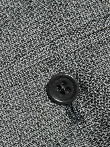Emporio Armani Men's Textured Virgin Wool Trousers - Grey - Size 34 | Thumbnail 7 Emporio Armani Men's Textured Virgin Wool Trousers - Grey - Size 34 | Thumbnail 7