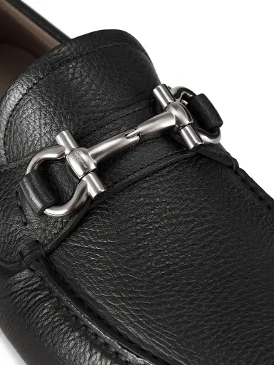 FERRAGAMO Men's Parigi New Driver Loafers - Nero | Thumbnail 6 FERRAGAMO Men's Parigi New Driver Loafers - Nero | Thumbnail 6