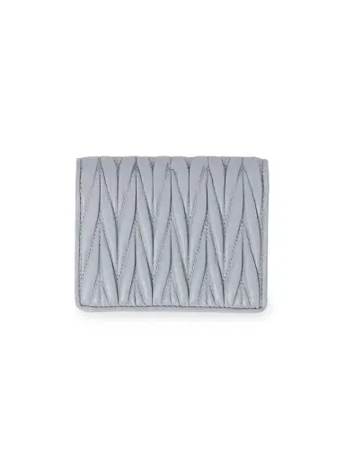 Miu Miu Women's Small Matelassé Nappa Leather Wallet | Thumbnail 3 Miu Miu Women's Small Matelassé Nappa Leather Wallet | Thumbnail 3