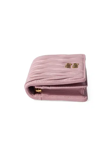 Miu Miu Women's Small Matelassé Nappa Leather Wallet | Thumbnail 3 Miu Miu Women's Small Matelassé Nappa Leather Wallet | Thumbnail 3