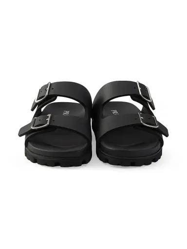 Prada Women's Rubber Strap Slides - Black - Size 11 | Thumbnail 4 Prada Women's Rubber Strap Slides - Black - Size 11 | Thumbnail 4