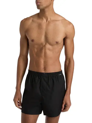 Dolce & Gabbana Men's Sporty Cotton Poplin Boxer Shorts - Nero - Size Small | Thumbnail 3 Dolce & Gabbana Men's Sporty Cotton Poplin Boxer Shorts - Nero - Size Small | Thumbnail 3