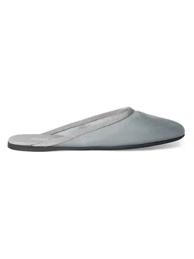 Miu Miu Women's Mesh Fabric Slippers - Grey | Thumbnail 1 Miu Miu Women's Mesh Fabric Slippers - Grey | Thumbnail 1